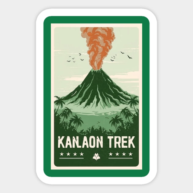 KANLAON TREK Sticker by likbatonboot